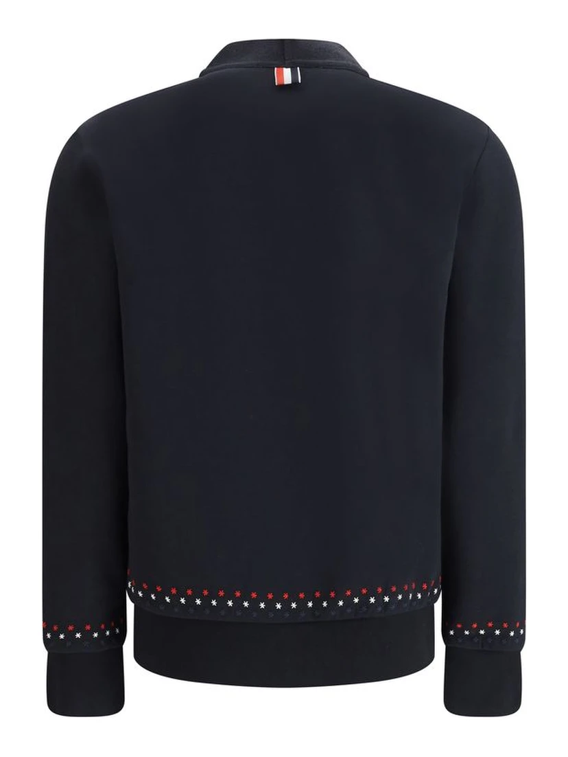 Black Cotton Cardigan