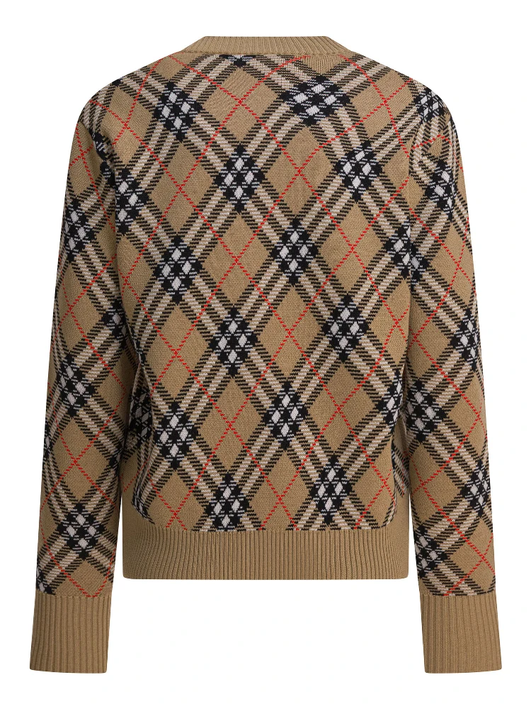 Wool crewneck knitwear alternative