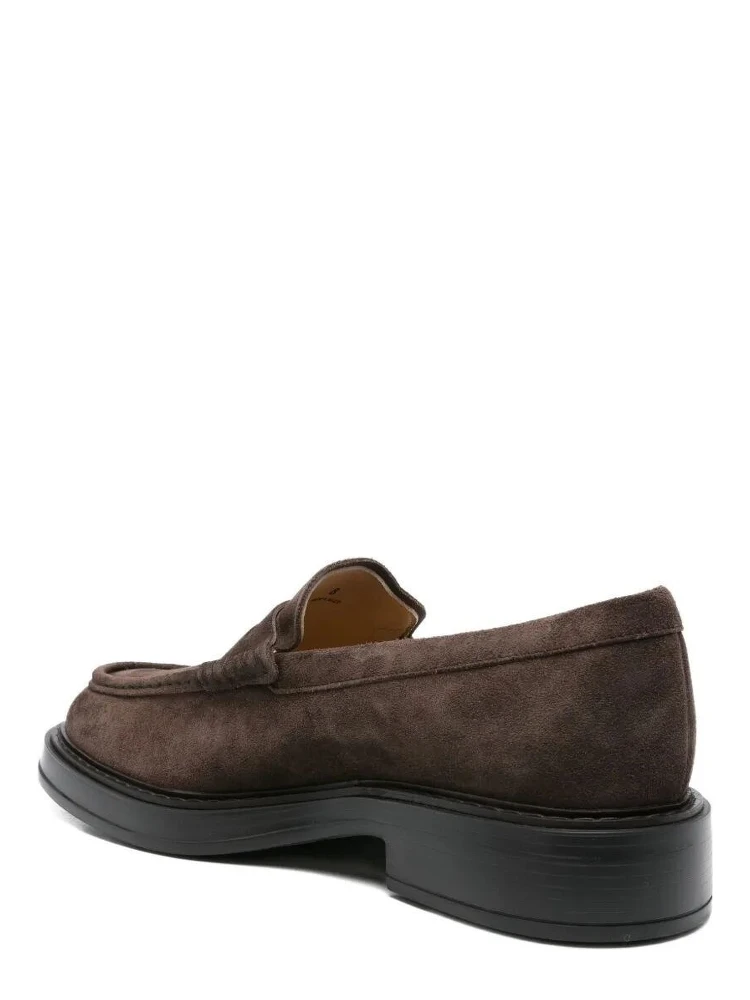 Suede leather loafers alternative