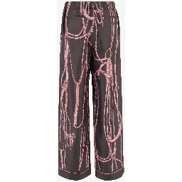 Silk pants