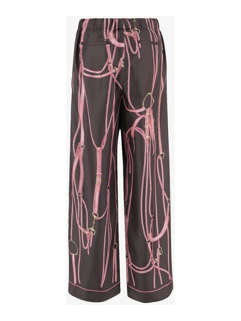 Silk pants