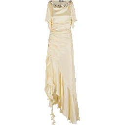 silk-satin dress