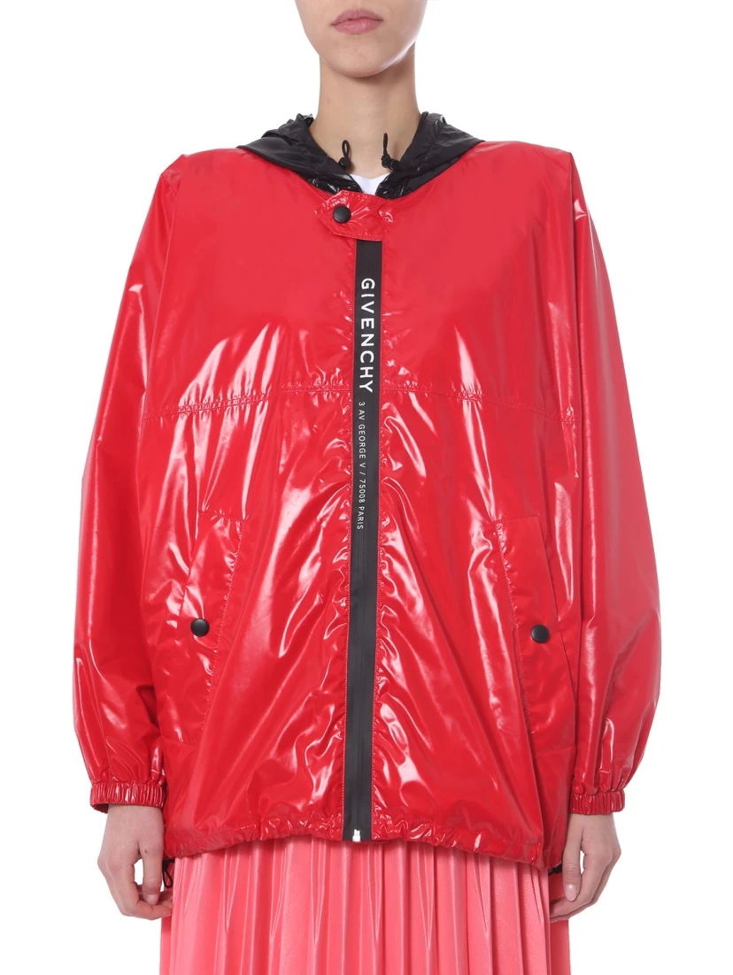 HOODED WIND JACKET