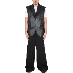 LEATHER VEST