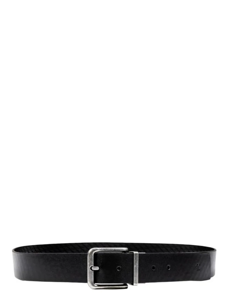 Black Leather Belt