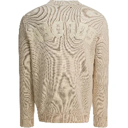 "Golden" crewneck sweater