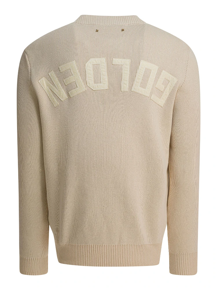 "Golden" crewneck sweater alternative