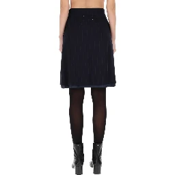 WOOL MIDI SKIRT