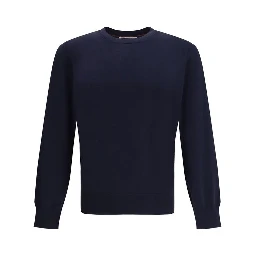 Blue Cotton Sweatshirt
