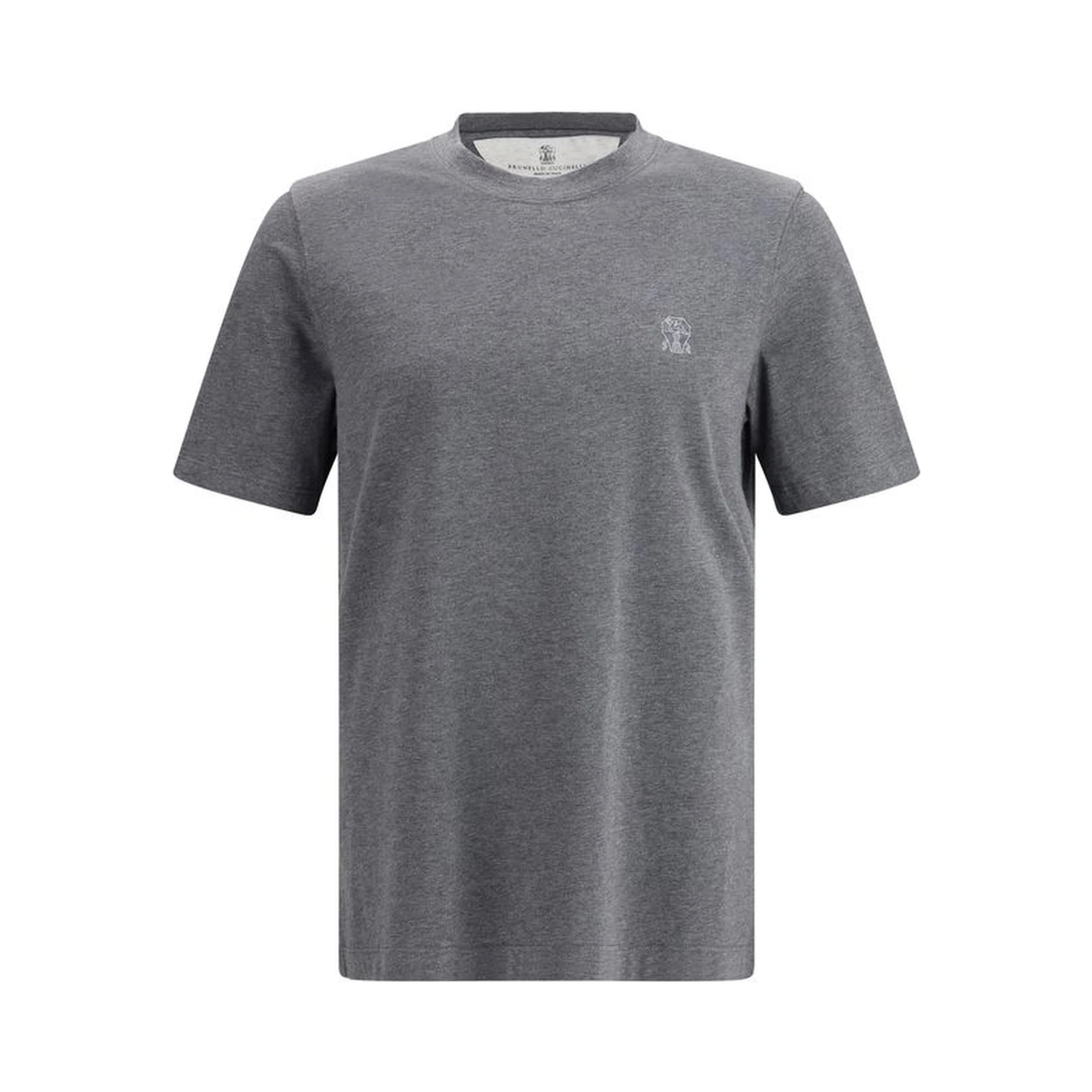 Gray Cotton T-Shirt