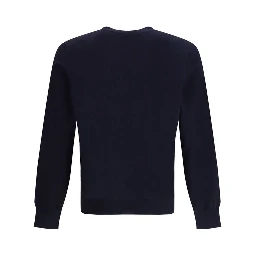 Blue Cotton Sweatshirt