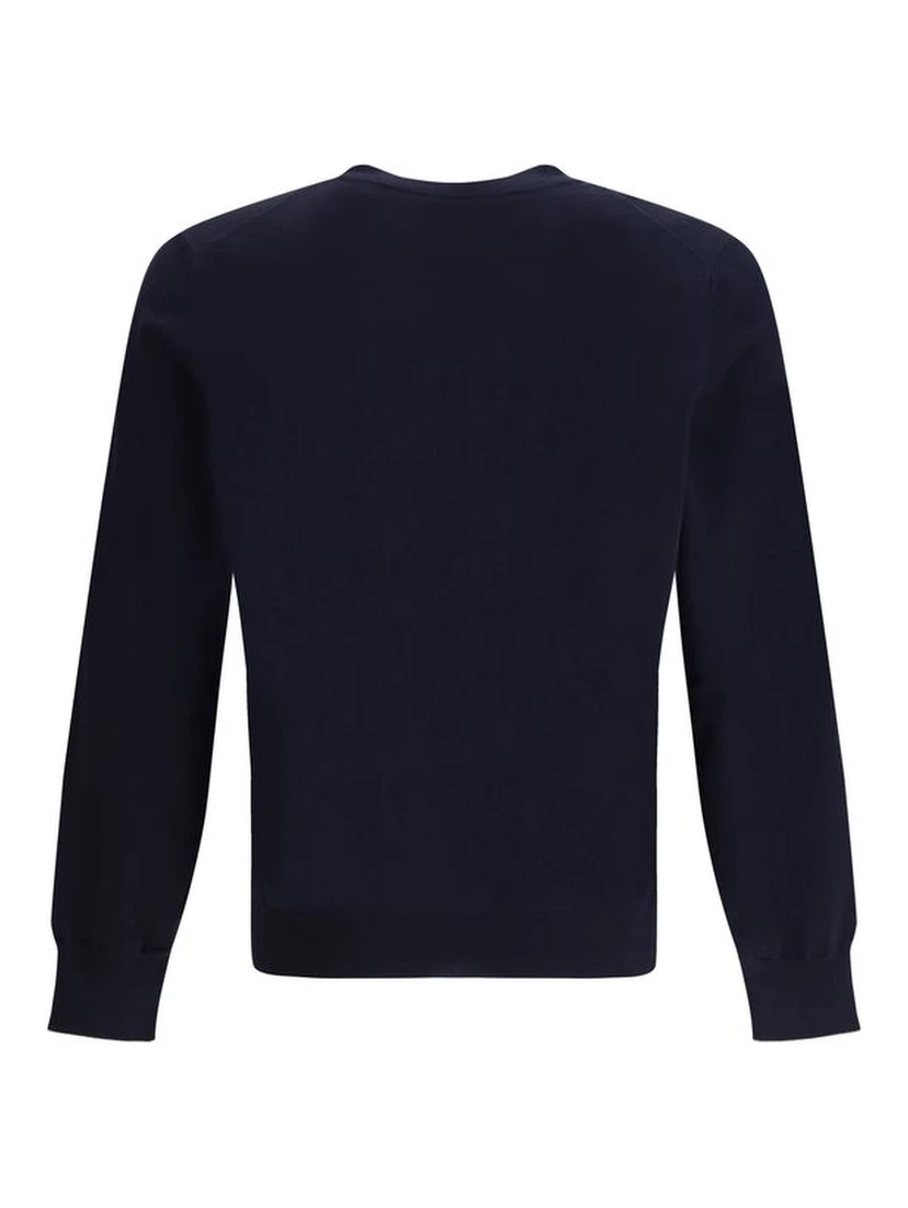 Blue Cotton Sweatshirt