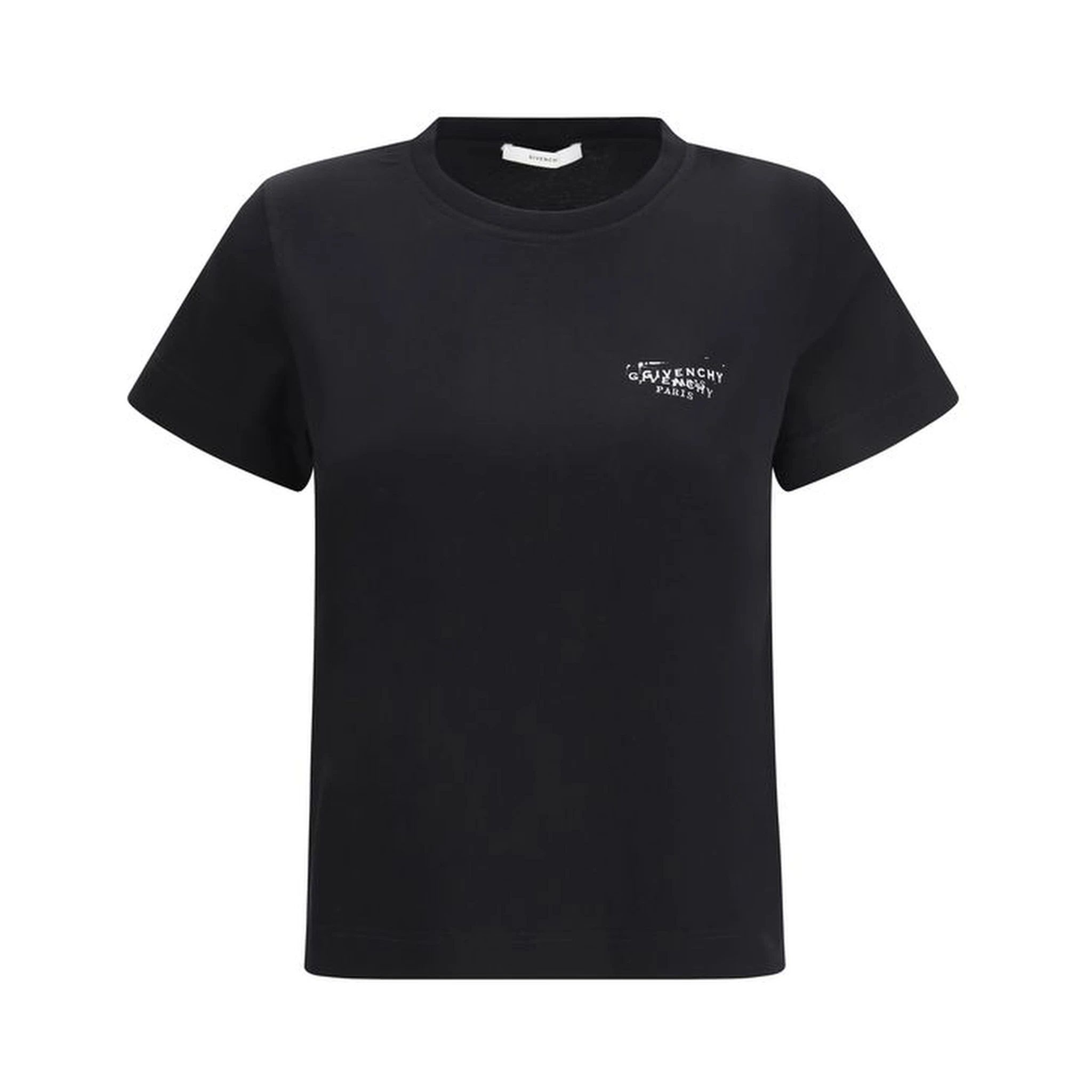 Black Cotton T-Shirt