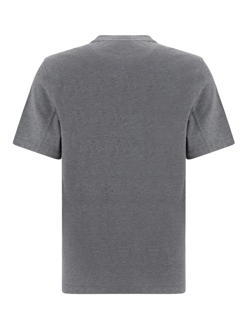 Gray Cotton T-Shirt