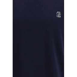 Blue Cotton T-Shirt