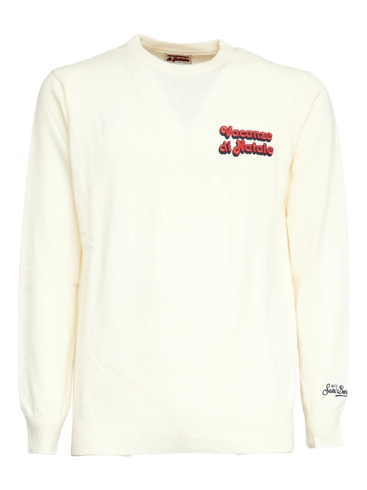 Maglione Heron Con Ricamo Vacanze Di Natale