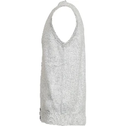 Gilet Con Bottoni In Lana, Cashmere