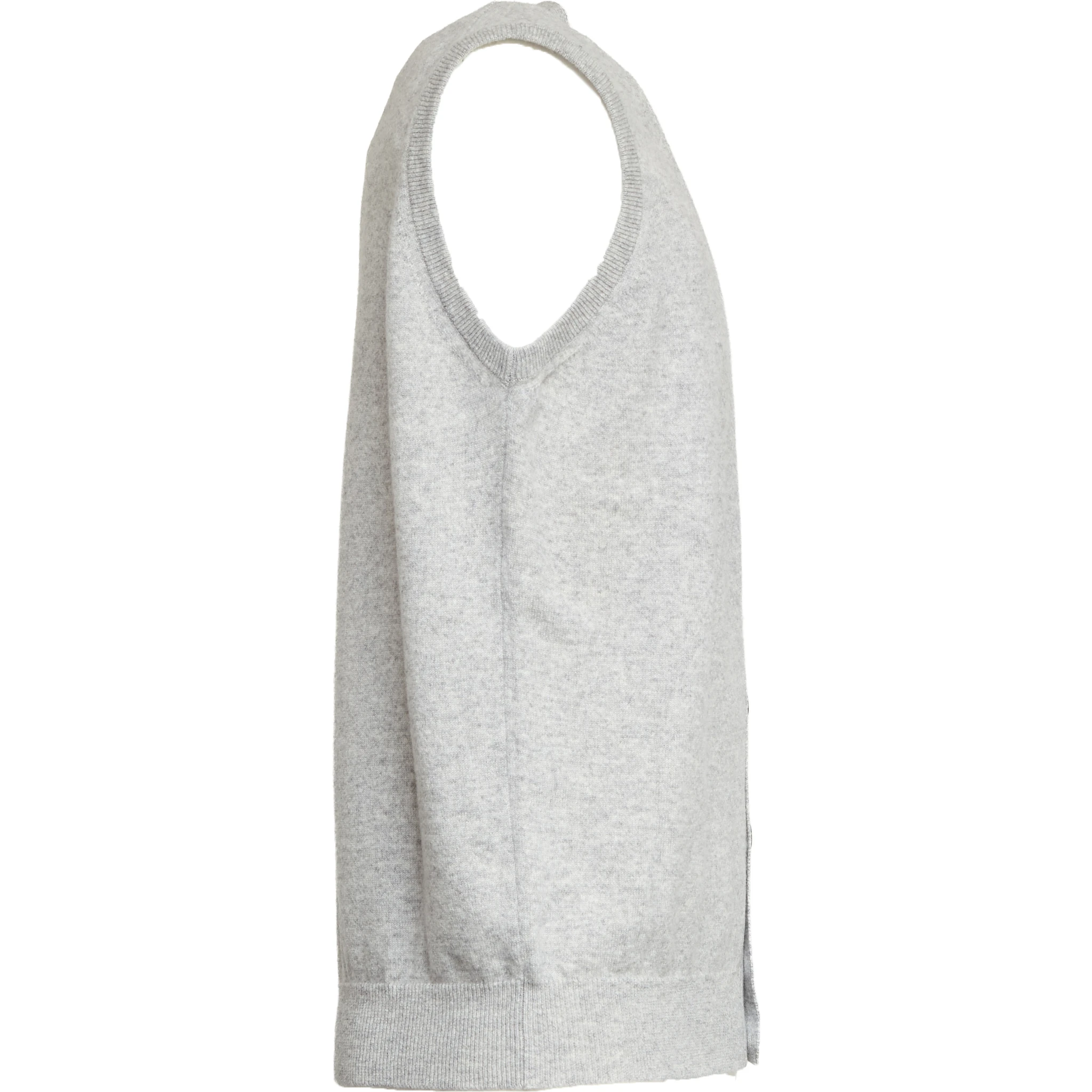 Gilet Con Bottoni In Lana, Cashmere