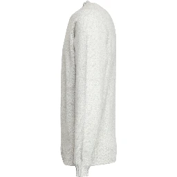 Maglia Girocollo In Lana, Cashmere