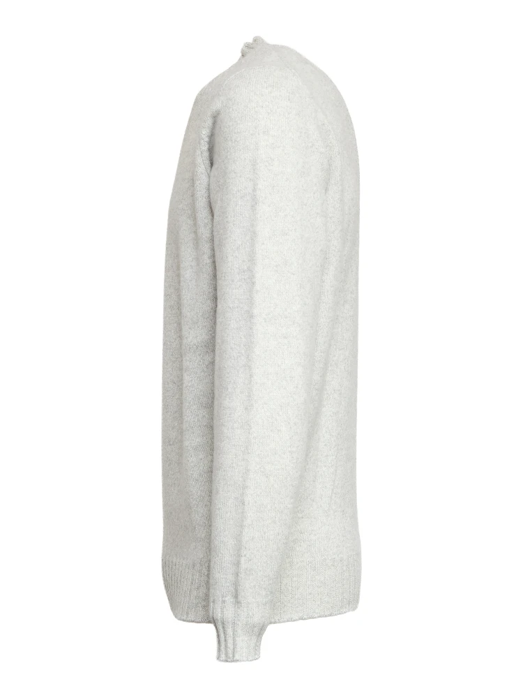 Maglia Girocollo In Lana, Cashmere alternative