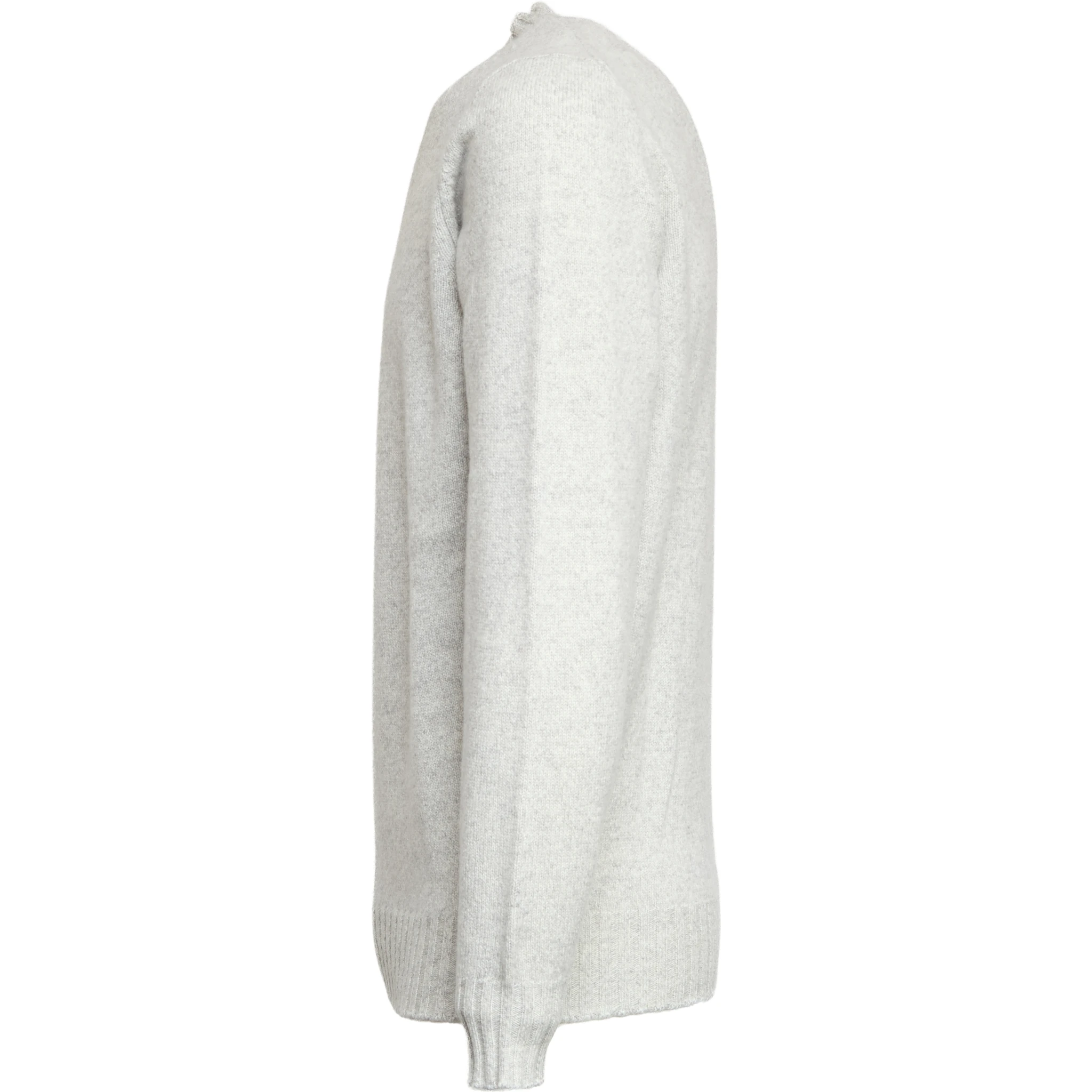 Maglia Girocollo In Lana, Cashmere