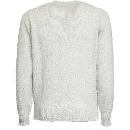 Maglia Girocollo In Lana, Cashmere