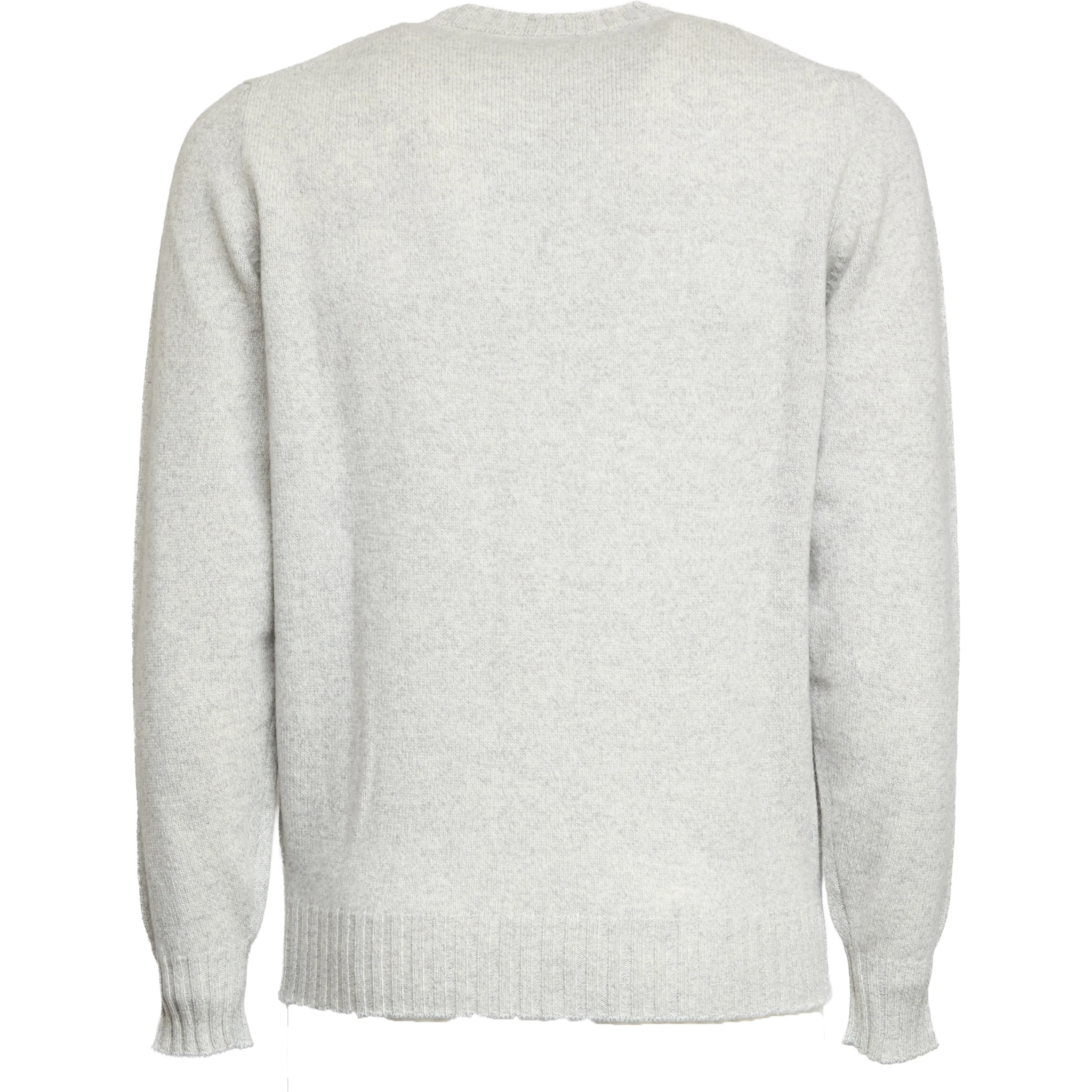 Maglia Girocollo In Lana, Cashmere