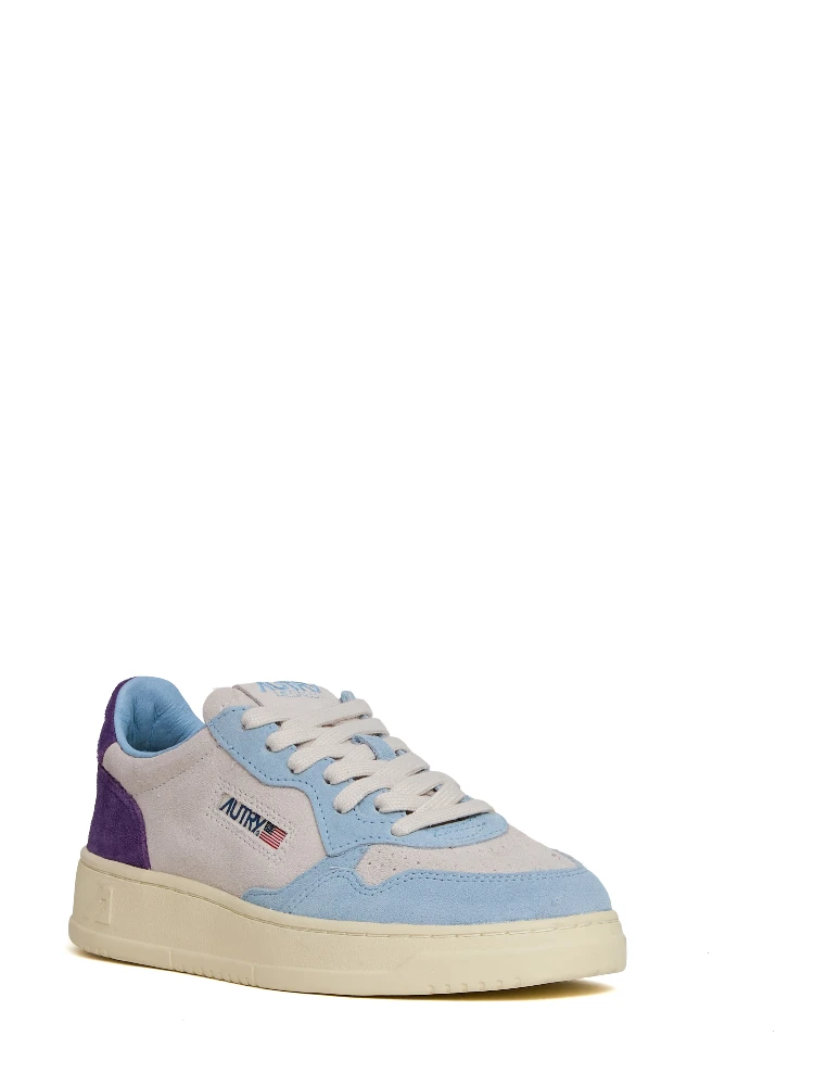 Sneakers Medalist Low Tricolor In Suede Patridge, Mauve alternative