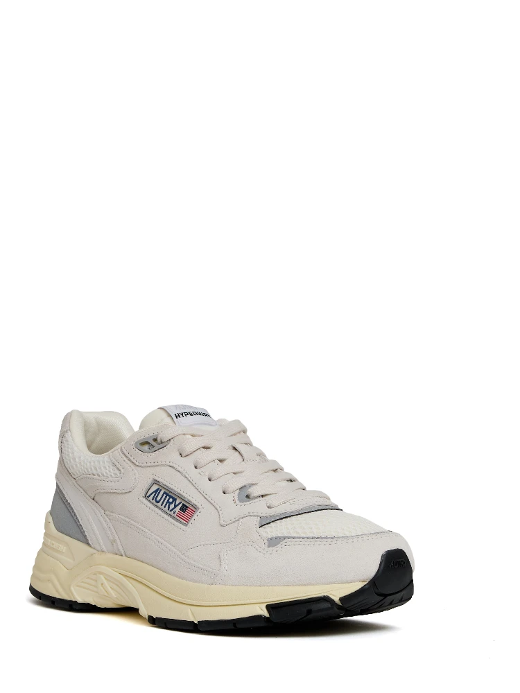 Sneakers Hyperway In Mesh E Suede Bianco, Argento alternative