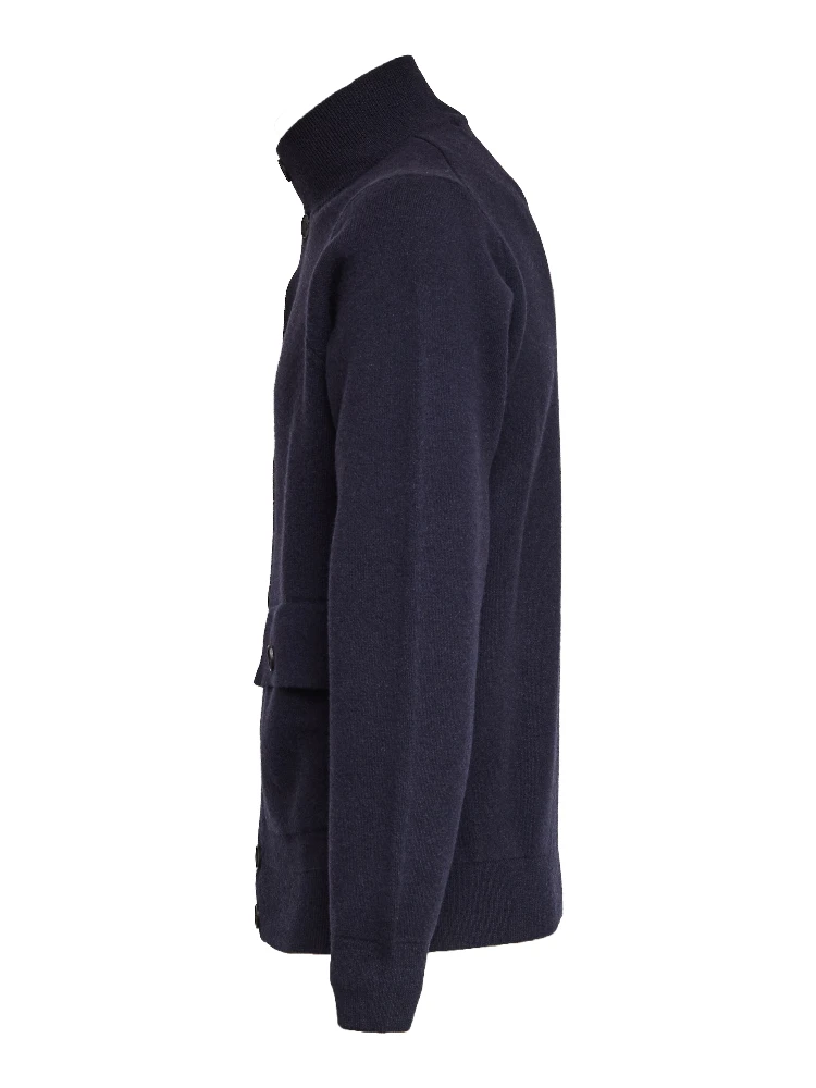 Blusotto Con Bottoni In Lana, Cashmere alternative
