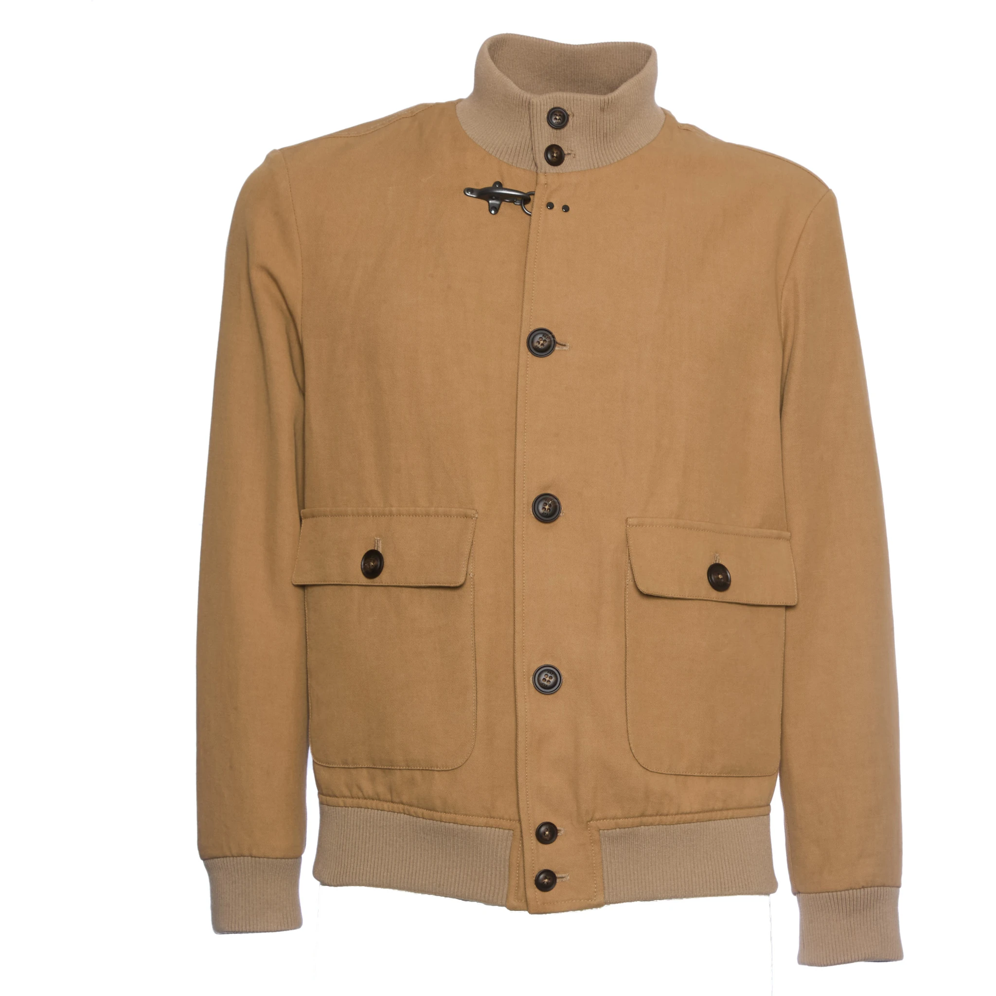 Bomber In Twill Di Cotone E Lino