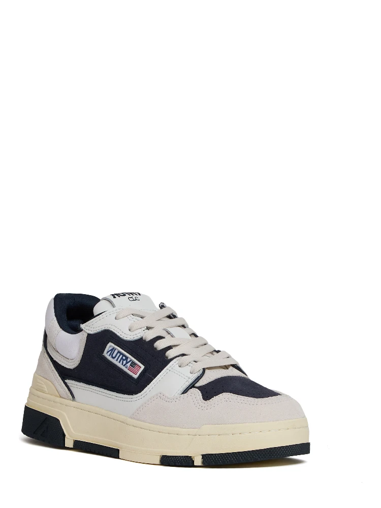 Sneakers CLC Low In Pelle E Suede Bianco, Space alternative