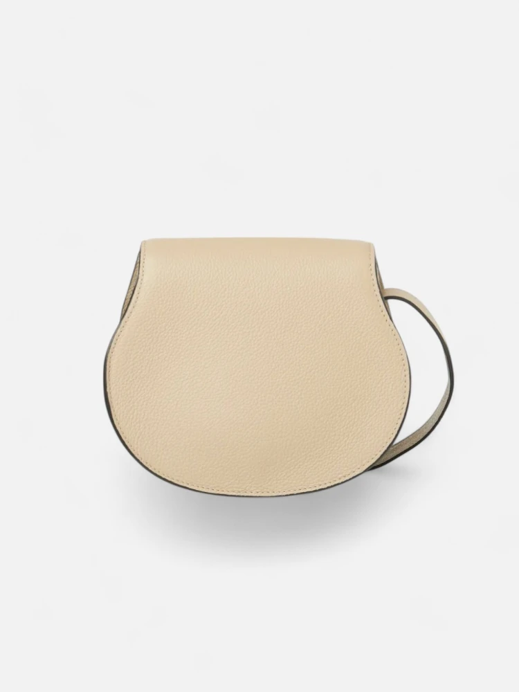 Beige Small Marcie Saddle Bag alternative