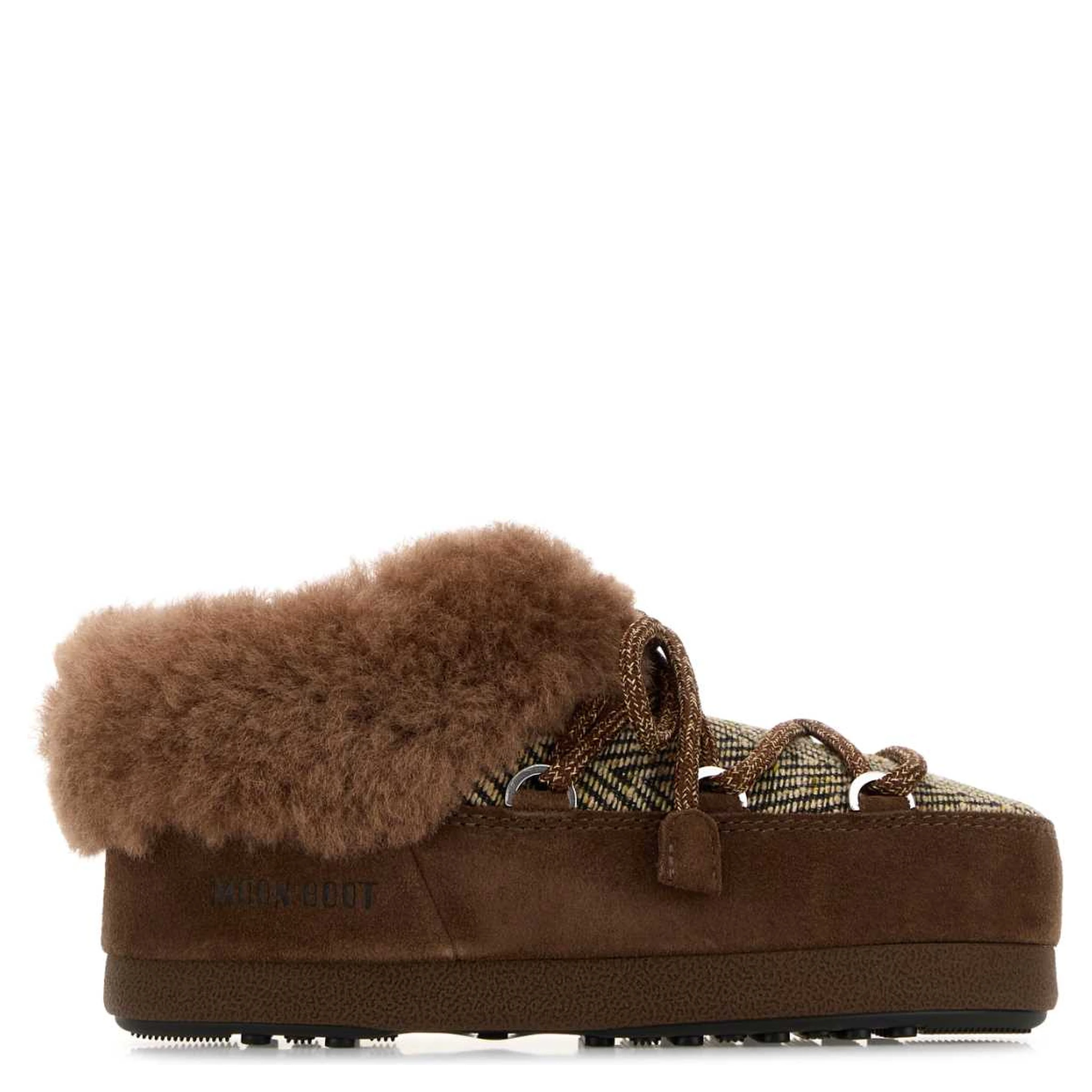 MB X GIR EVX CHALET MULE FUR COCOA