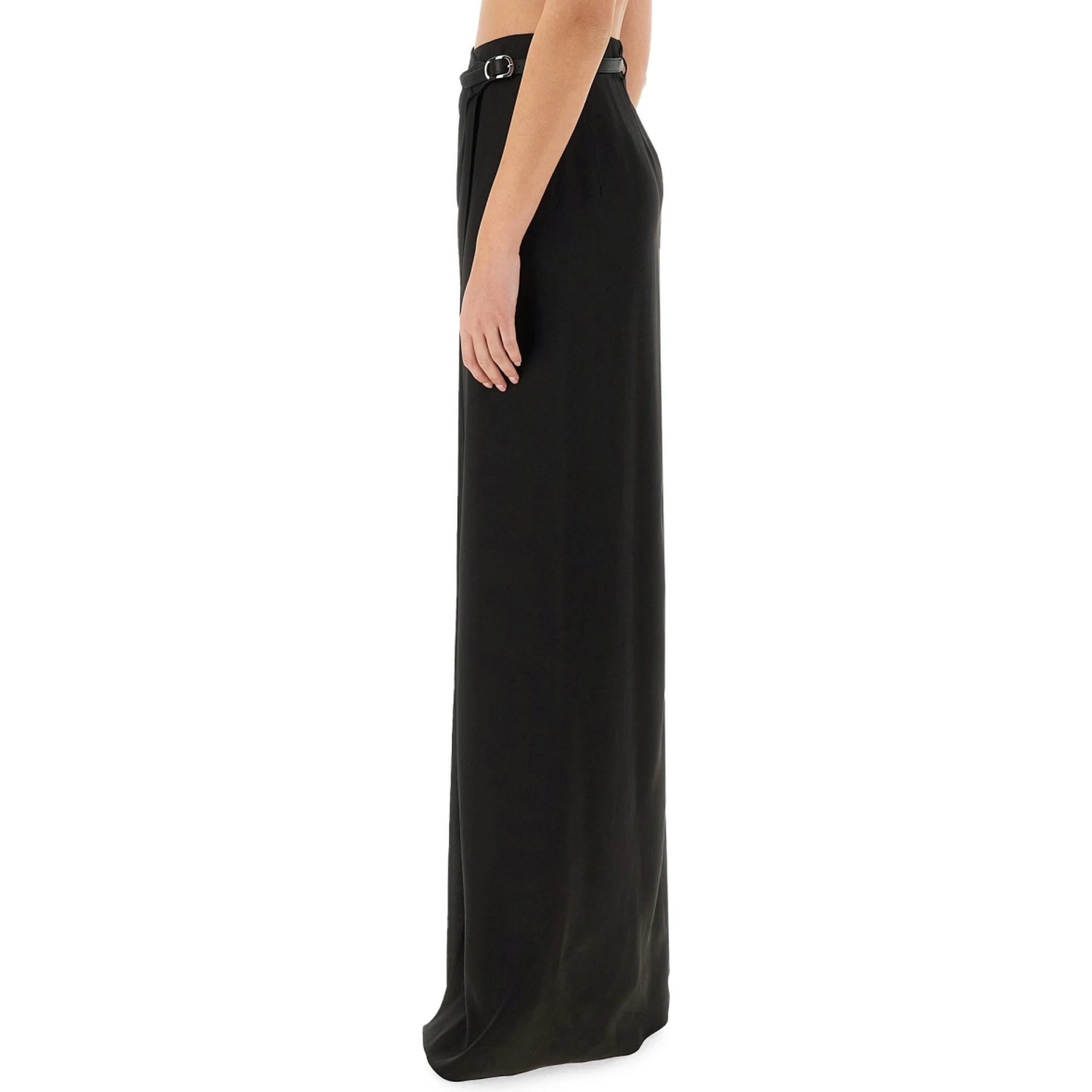 MAXI "WRAP" SKIRT WITH BELT