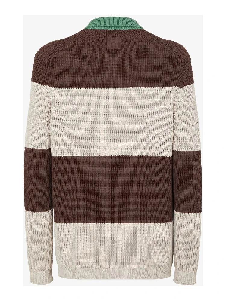 Cotton knitted polo alternative