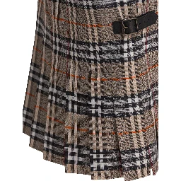 Wool knit Check