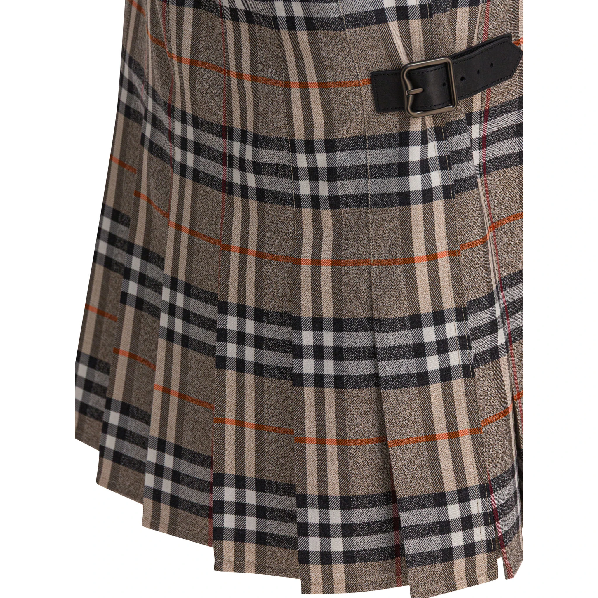 Wool knit Check