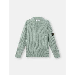 Sweater in cotton chenille