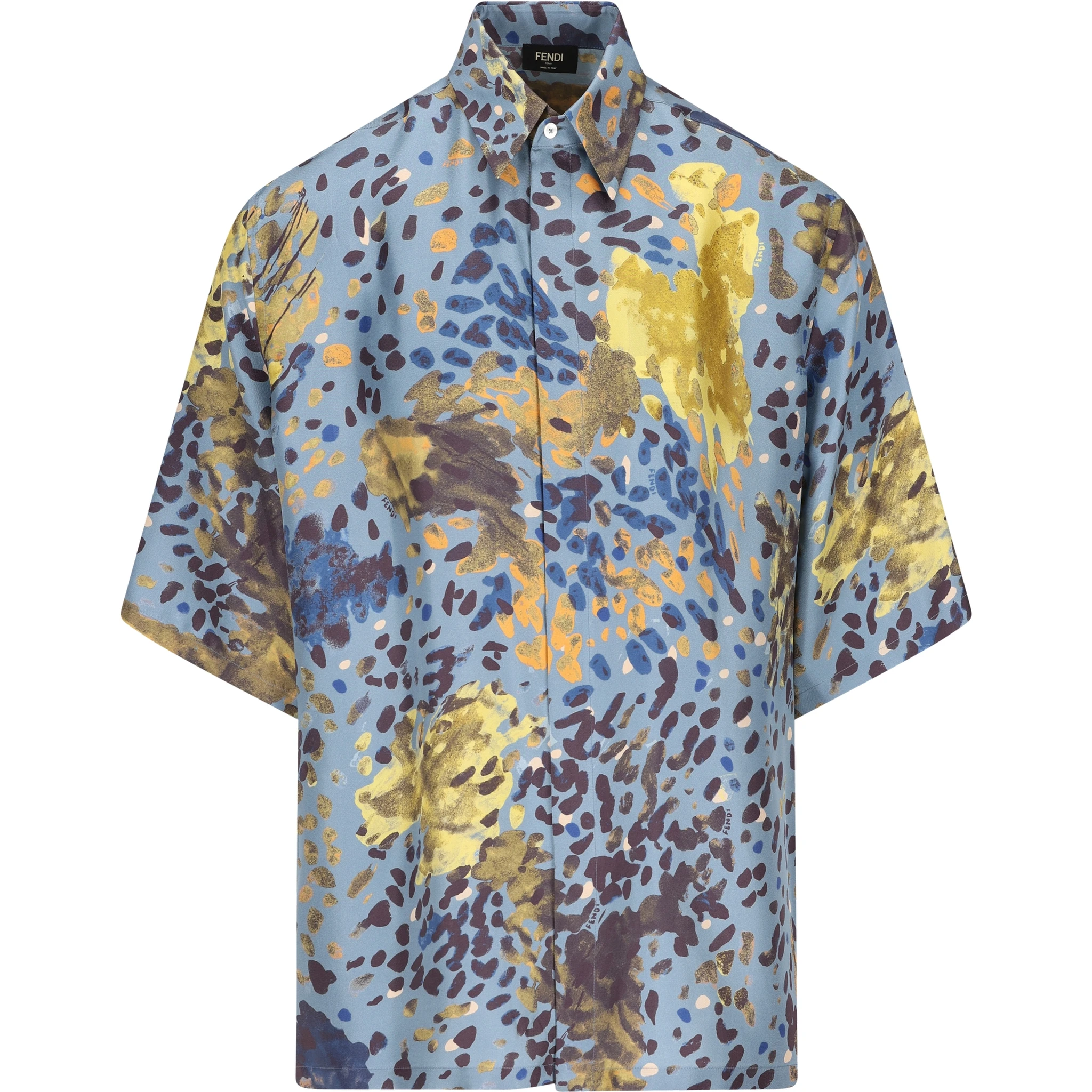 Fendi Shirts Avion Blue
