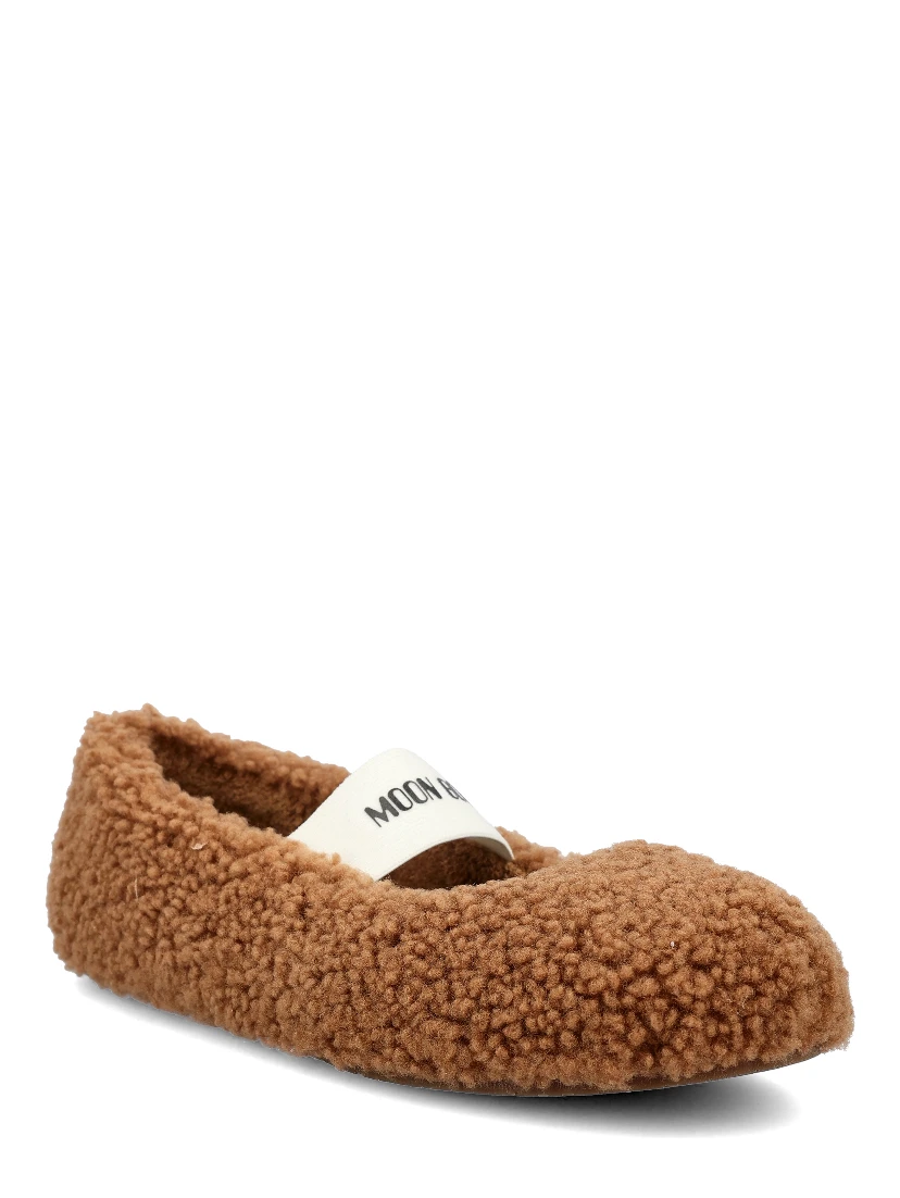 Moon Boot Flat shoes Brandy