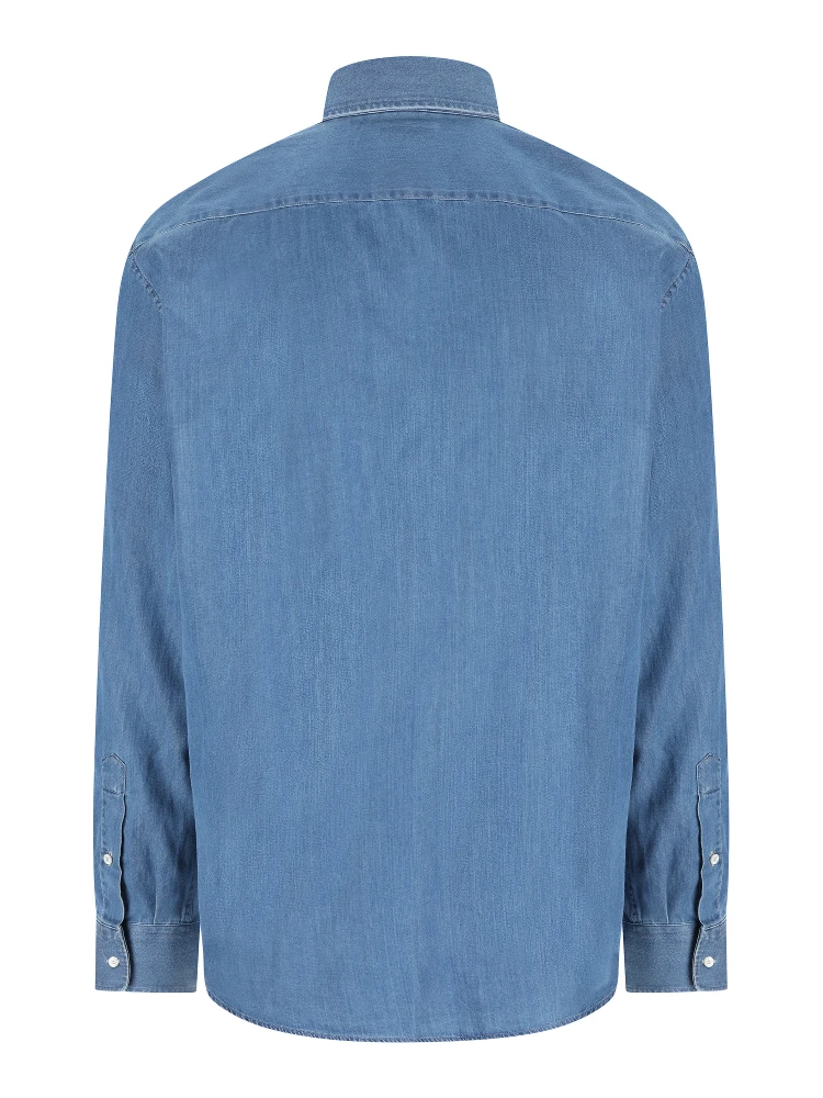 Blue Denim Plain Shirt alternative