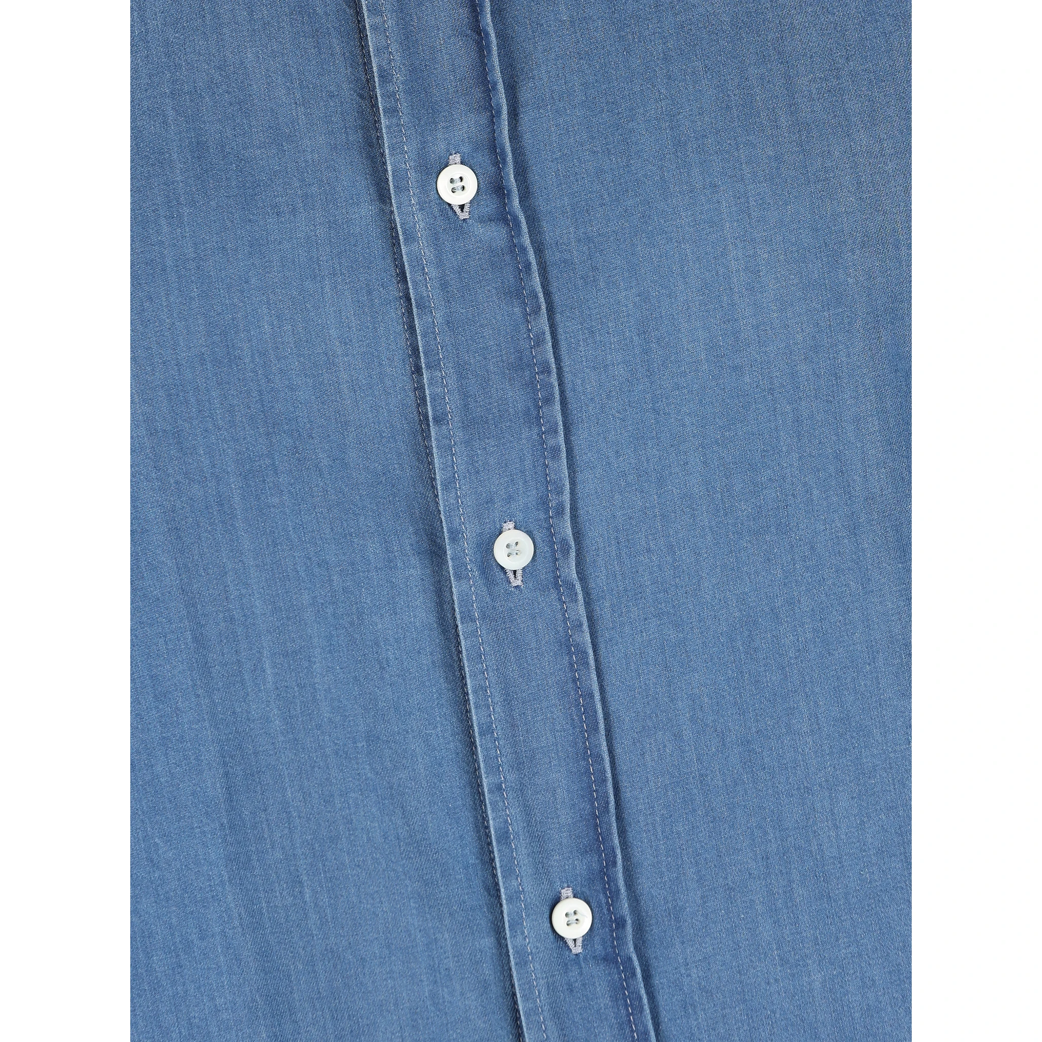 Blue Denim Plain Shirt