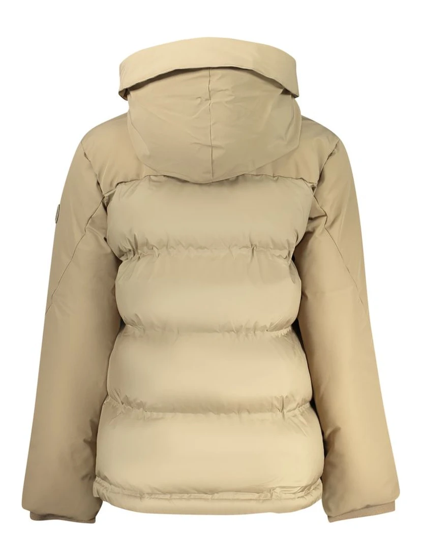 Marrone Polyester Women Jacket