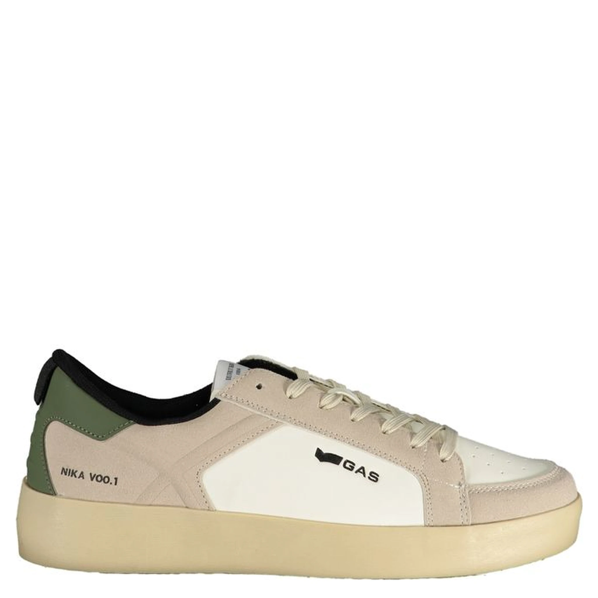 Bianco Polyurethane Men Sneaker
