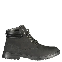 Nero Poliuretano Men Ankle Boot