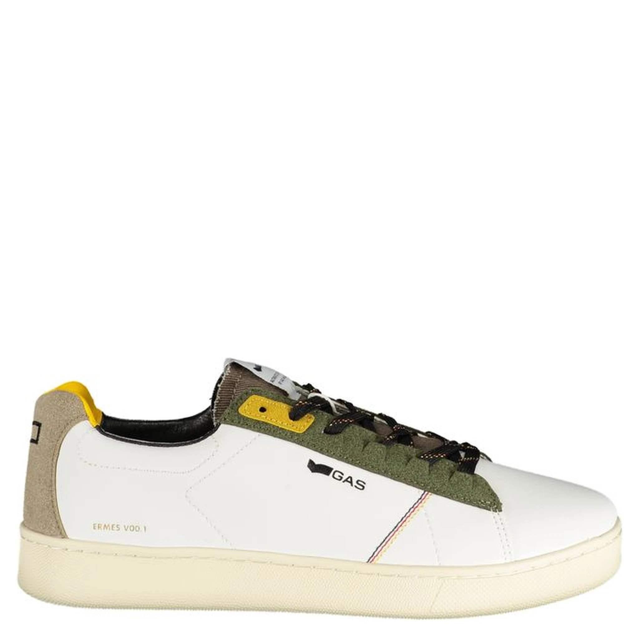 White Polyester Men Sneaker