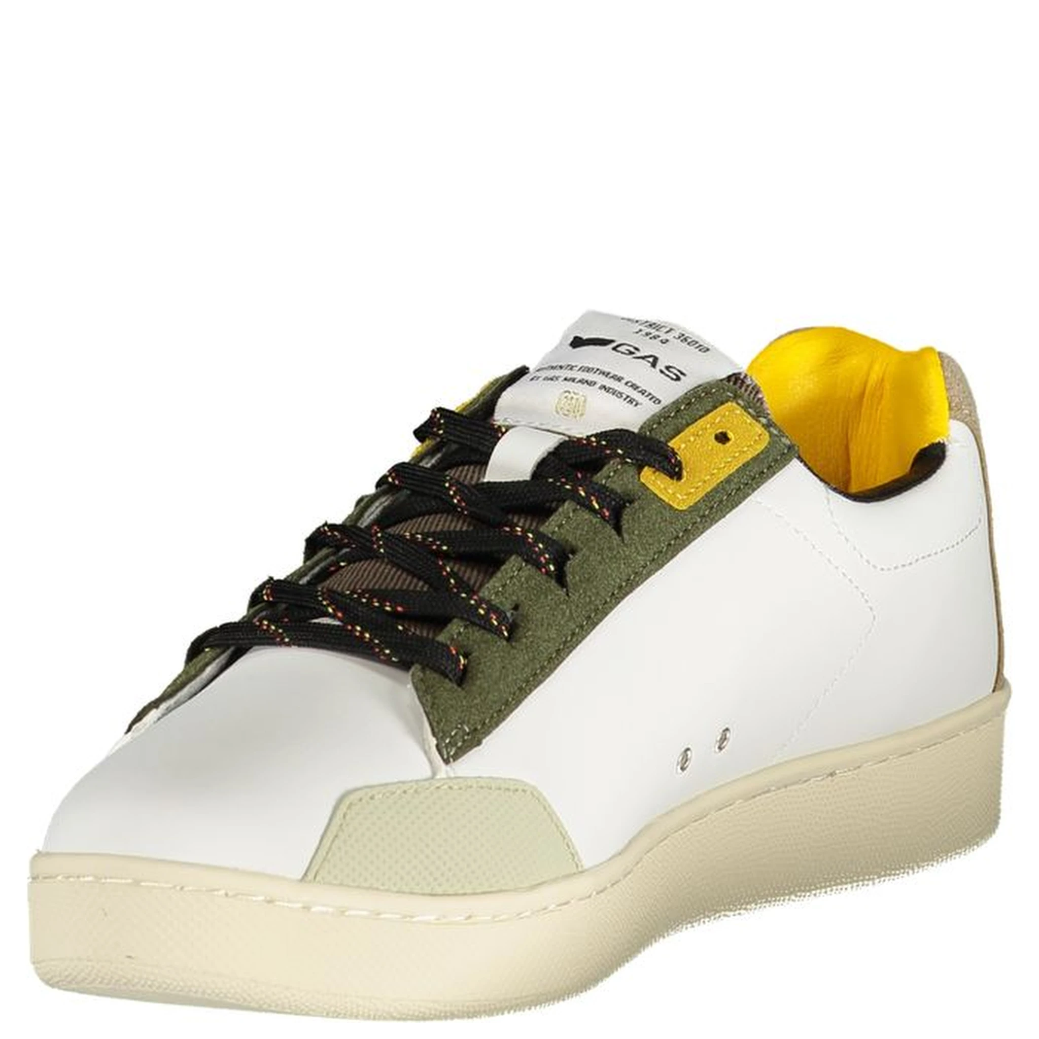 White Polyester Men Sneaker