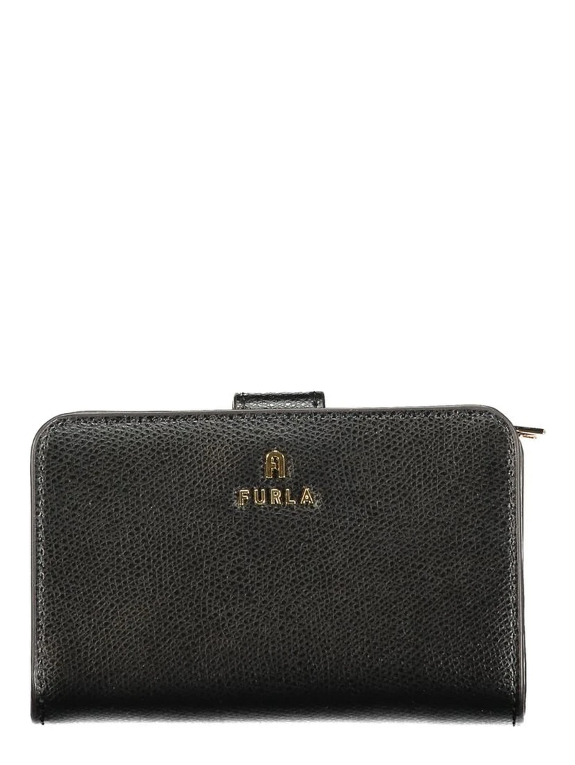 Black Leather Women Wallet
