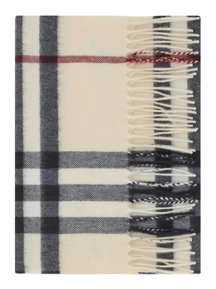 Beige Cashmere Scarf